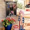 Memorial Day Garden Flag 12x18 Inch Always Remember Our Heroes Garden Flag 4th of July Independence Day